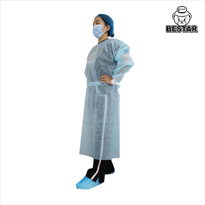 AAMI-Breathable blauer Wegwerfisolierungs-Kleidervliesstoff für chirurgisches
